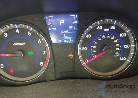 2013 Hyundai Accent Gls z USA, uszkodzony, nr VIN KMHCT4AE7DU502892